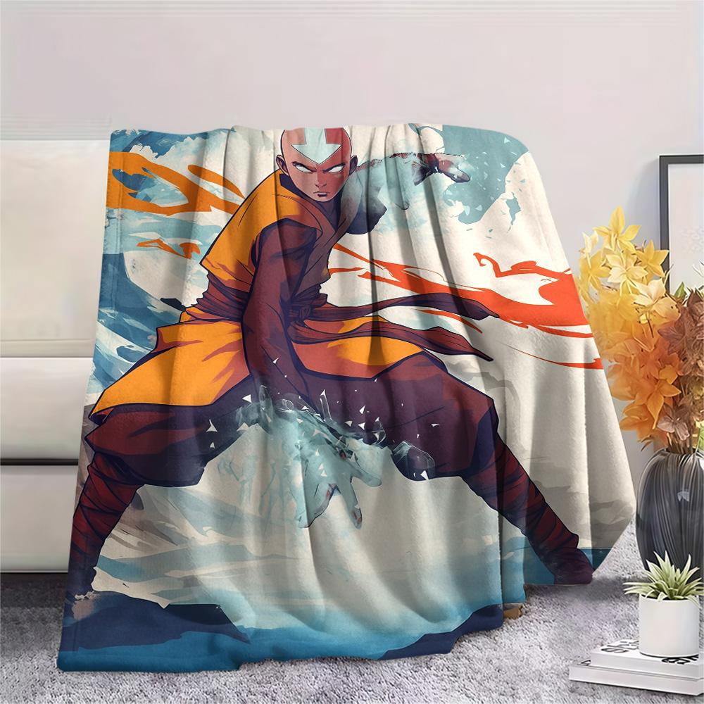 Avatar: The Last Airbender  Print Flannel Blanket, High Quality Comfortable for All Seasons, Home Decor, Warmth and Comfort