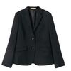 ORIHICA Washable Suit Perfect for Job All Solid SS Jacket, Classic, Hunting, Seasons, Year-Round, Black, Women's (9231650)