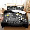 Murder Drones Anime Bettwäsche-Set Bettbezug Kissenbezug Kinderzimmer 3-teilig Einzel Doppel King-Size Geschenk