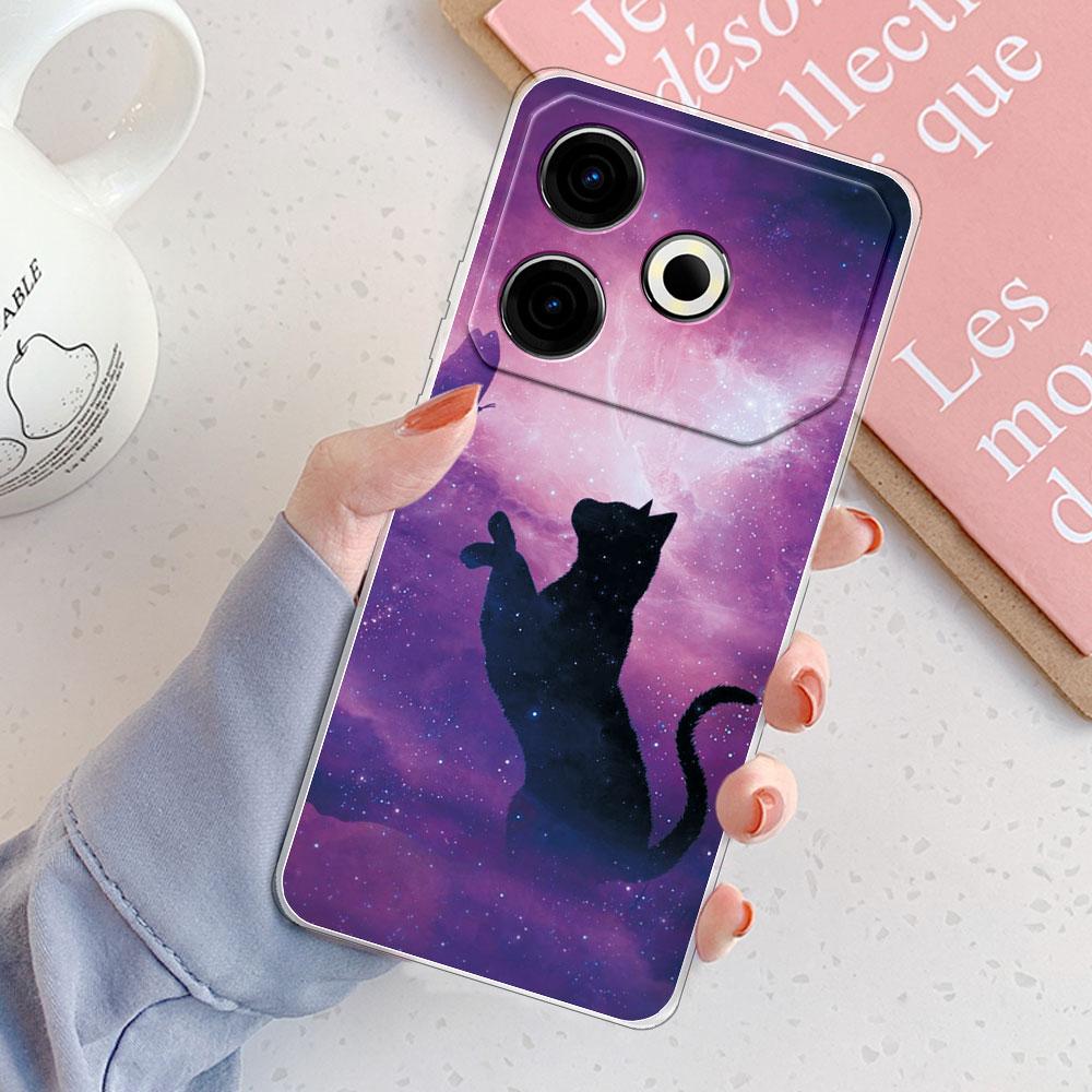 For Tecno Pova 6 Neo Case For Tecno Pova 6 Neo Cover Shockproof Clear Soft Silicone Phone Case for Tecno Pova6 Neo Fashion Funda