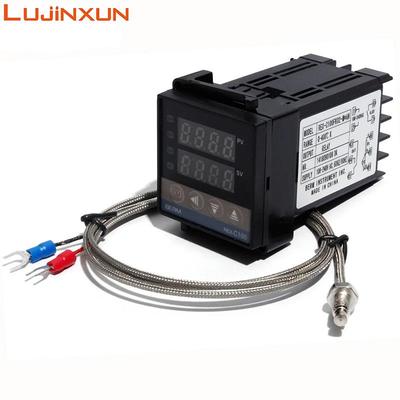 PID Thermostaat TRegulator SSR Uitgang Digitale PID Temperatuurregelaar REX-C100 0-400C Thermokoppel K SSR