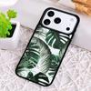 Monstera Leaves Tropical Leaf Shockproof Phone Case for iPhone 17 Air 16e 15 11 12 14 13 Pro Max Cover Coque