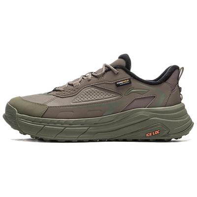 Li Ning Xingtu 2 LOW Cushioning Slip Resistant Abrasion Resistant Thermal Rebound Low Top Casual Shoes Unisex Green AGLV171-2