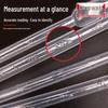 Plastik-Pasteurpipette mit Skala für chemische Experimente