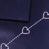 Stonefans Fashion Vintage Heart Thigh Chain Crystal Jewelry  Garter Personality Female Belt Belly Love Leg Chains for Women Body