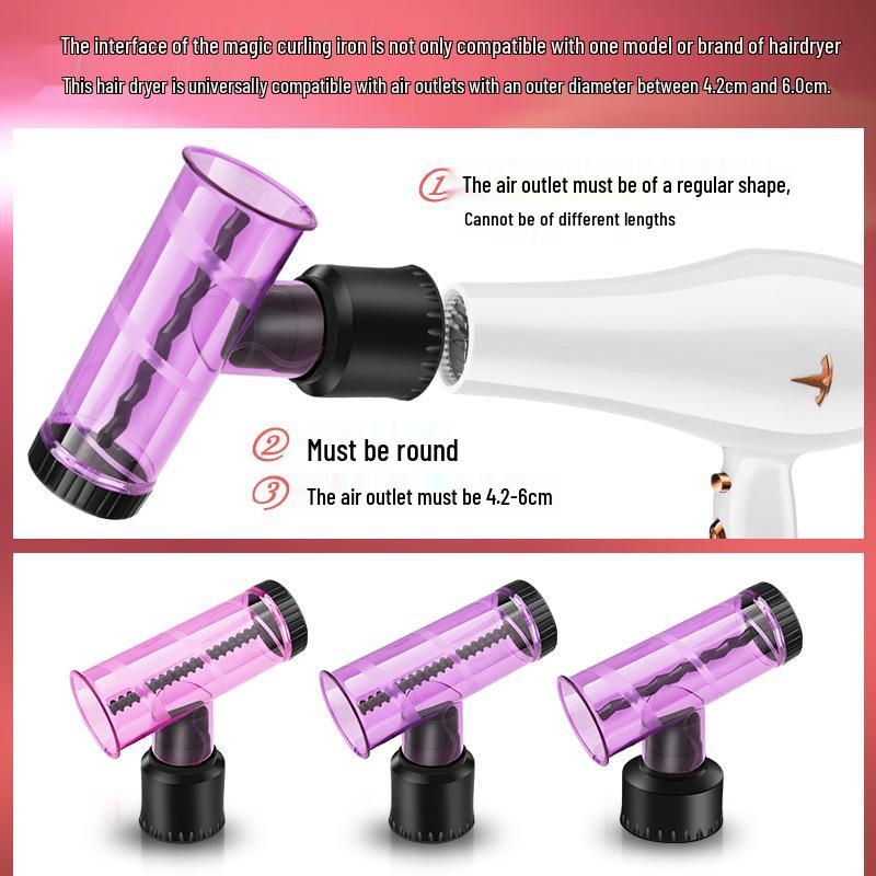 Magic Tornado Hair Curling Tube - Universal Electric Hair Dryer Styler
