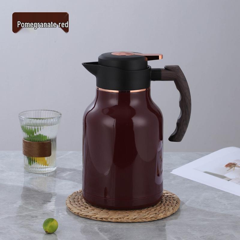 New Athens Stainless Steel Thermos Flask: Large Capacity Hot Water Kettle, High-End Gift Option for Home and Commercial Use.