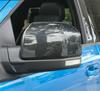 For Ford F150 2015-2020 Raptor Rearview Side Mirror Cover Wing Cap Exterior Door Rear View Case Trim Carbon Fiber Black Silver