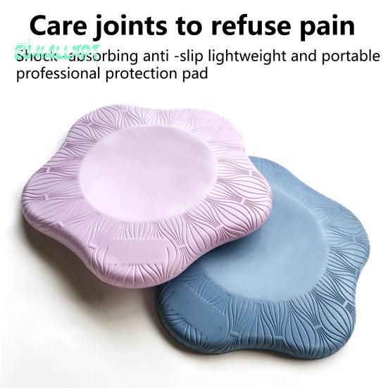 Cheap 1 Pair Yoga Knee Pads Extra Thick Nonslip Design Reusable Non