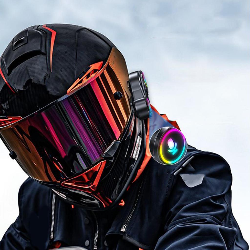 Helmet Headset Wireless Motorcycle Helmet With Speakers Noise Reduction Waterproof 800mAh Earbuds For Skiing Racing Touring