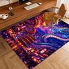 Golden Dragon Magic Castle Carpet Living Room And Bedroom Mats Printing Art Christmas Gifts Office Chair Cushion