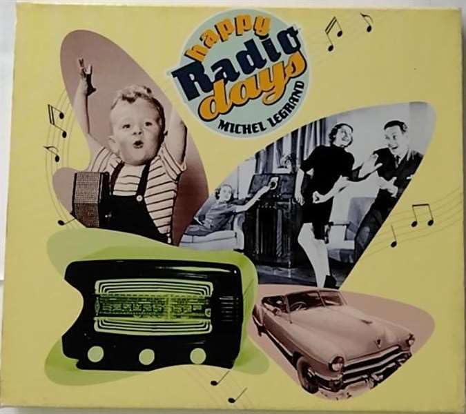 

CD MICHEL LEGRAND - Happy Radio Days WPCR5301 Erato 1998 Japan Jazz Used