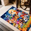 Paw Patrol Halloween Night Personalized Text Floor Mat Suitable for Bedrooms Foyer Dormitory Outdoor Antislip Carpet Decorate Offices