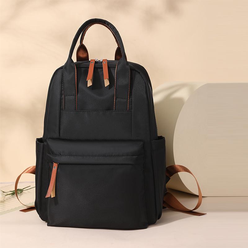 Pendler-Rucksack aus Nylon für Schüler, Schultasche, große Kapazität, Laptoptasche