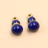 9x16mm Stainless Steel Enamel Seven-Star Gourd Pendant for Necklaces & Bracelets