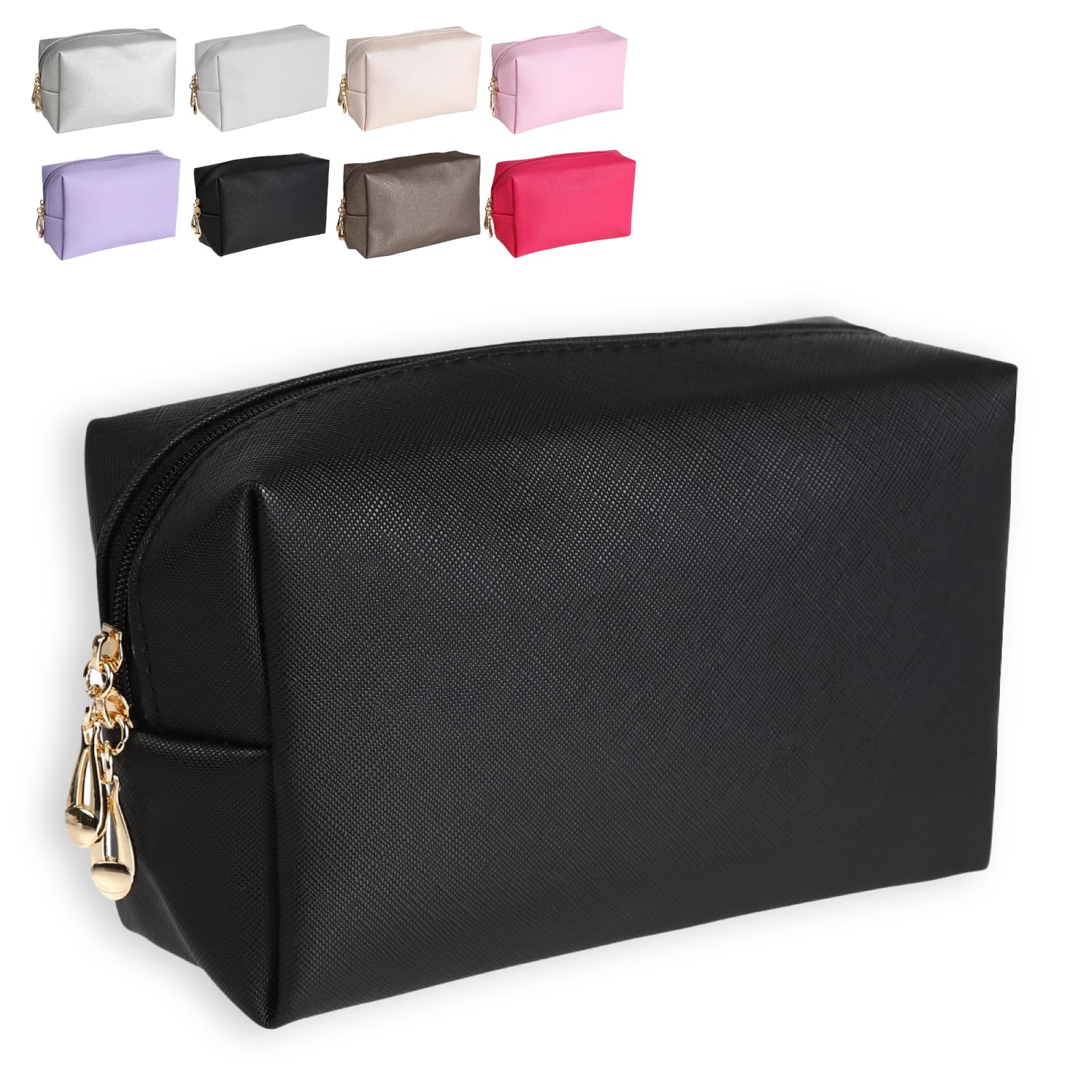 

Милый и изысканный дизайн для и других путешествий и простой Легкий и идеально подходит для косметики, макияжа, предметов первой необходимости. Водоотталкивающий, стильный, чёрный