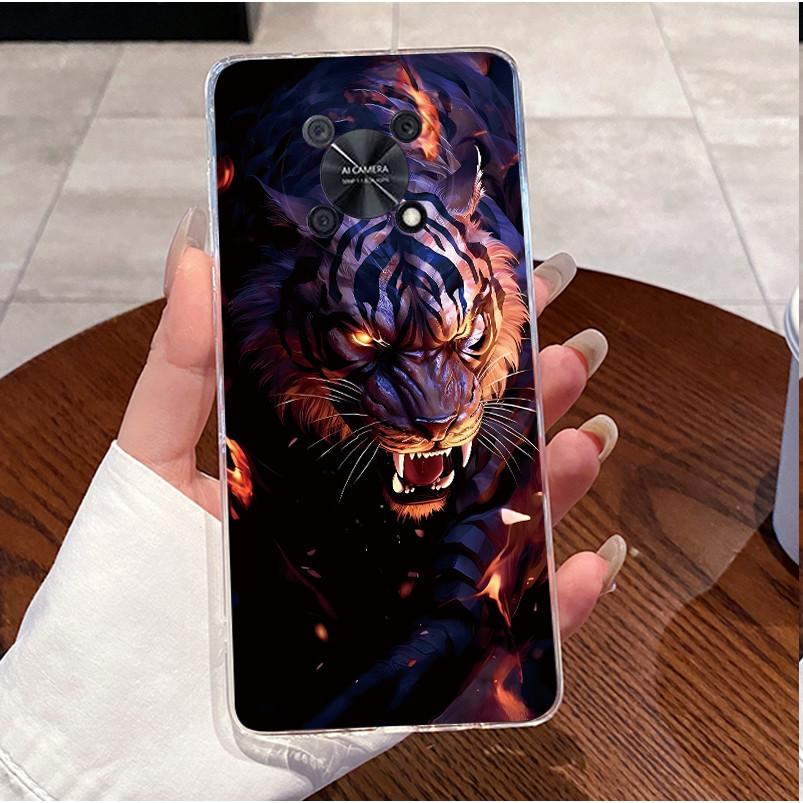Case for Huawei novaY90 nova Y90 Casing CTR-LX2 LX1 LX3 Cover Clear Soft Silicone TPU Luxury Love Heart Rabbit Funny Phone Case