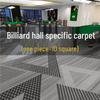 Soundproof & Fireproof Billiard Hall Carpet - Thick Printed Floor Mat for Commercial Billiard Rooms