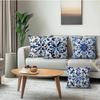 4pcs/set Geometrically  Flowers Cushions Pillowcase Polyester Cushion Cover Throw Pillow Pillowcover Home Car Sofa Decor