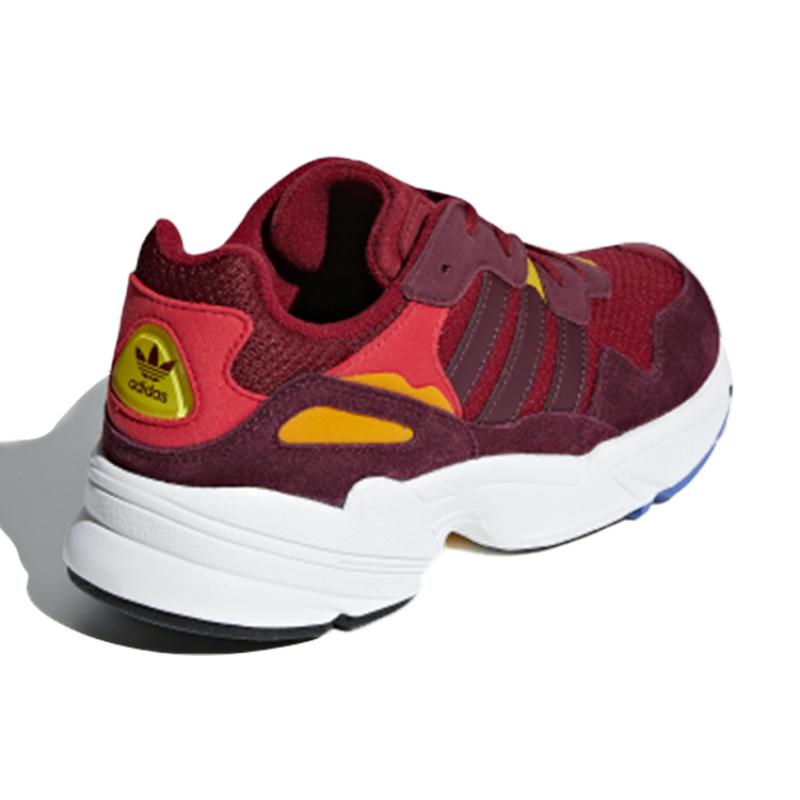 Adidas Originals Yung 96 J Cushioning Kids Lifestyle Shoes Light Chestnut Red Teenagers Sneakers DB2795