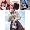 Adorable Kuromi Plush Handbag For Women And Girls Featuring Cute Kawaii Design