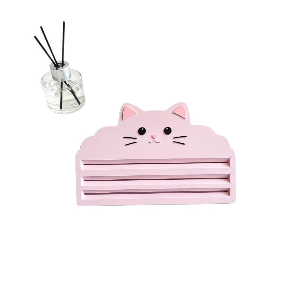 3D Cat Snack Extruder: Cute Food & Meat Sauce Squeezing Tool Pink