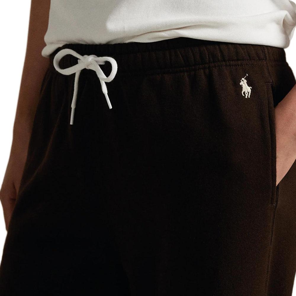 Polo Ralph Lauren Solid Color Fleece Drawstring Wide Leg Sports Casual Pants Women bottoms 211977959-005