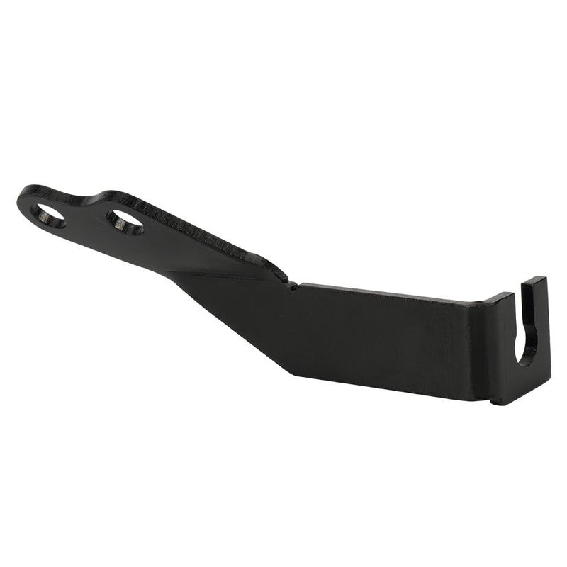 BEVEE Aluminum Throttle Cable Bracket for Honda B16 B18 B20 Engine, Black Anodized B-Series Upgrade