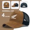 AAAKU1 Motorcycle Car Casual Sunscreen Hat Breathable Baseball Cap For Honda CBR 125R 954 600 650F 650R 1100XX 1000F CBR 600RR 1000RR