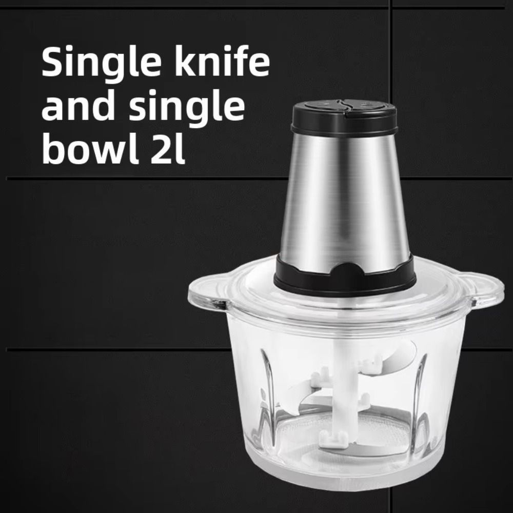 Efficient Electric Chopper Labor-saving Meat Slicer Stainless Steel Mincer  Complementary Food