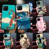Japanese Wave Art For Huawei Nova 12i 12s 11i 8i Y91 Y60 Y70 Y72 Y90 Y61 9 10 SE P20 P40 Lite P30 P60 Pro Case