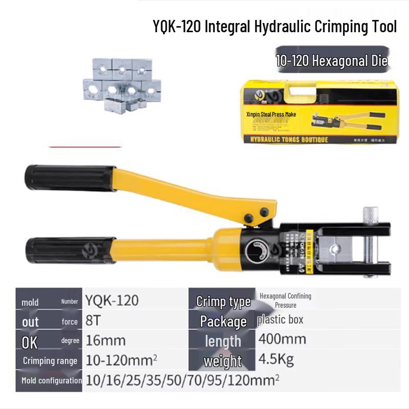Yuhuan Manual Hydraulic Crimping Tool YQK-120