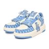 MLB Chunky Liner Basic Los Angeles Dodgers Non-Slip Durable Mid-Top Sneakers Unisex Sneakers Blue White 3ASXLM13N-07CBL
