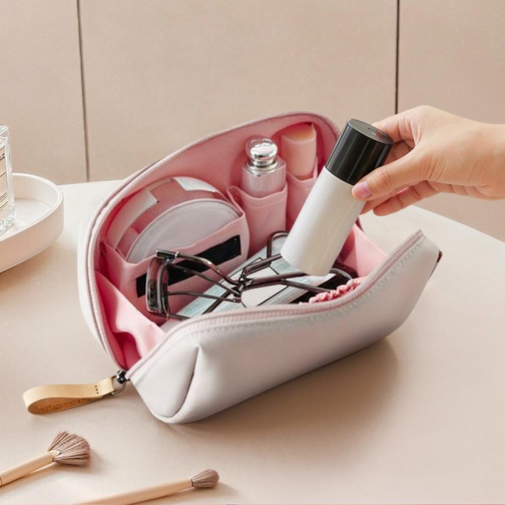 Sminkepose, Sminkepose Liten, Leppestift Sminkepose, Leppestift Sminkepose , Liten Sminkepose med Rom, Reise Toalettmappe