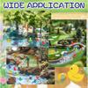 100/50Pcs Glow In The Dark Mini Resin Ducks For Garden Aquarium Micro Landscape Potted Plant Decor Miniature Plastic Ornament