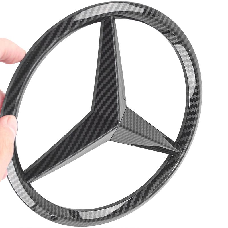 188/210MM Car Front Grille Badge Decal Cover Emblem Stickers Auto Accessories  For Mercedes-Benz C500 C200 C300 A B C E GLA CLA GLK GL ML GLE
