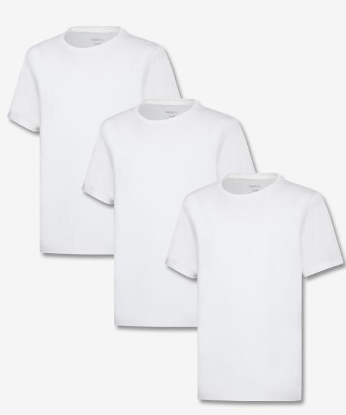 [Forever 21] 3-Pack Unisex Basic Under T-Shirt [Shipped from Korea] 100% Authentic