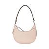 Logo Print Zipper Closure Leather Shoulder Tote Bag Women Bags Pink 158514-652