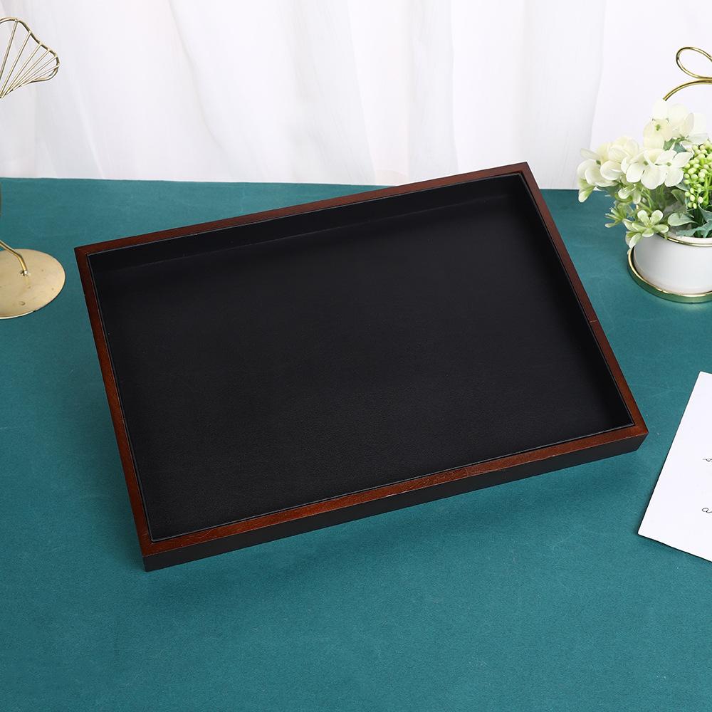 Black Walnut Jewelry Display Tray for Earrings and Watches