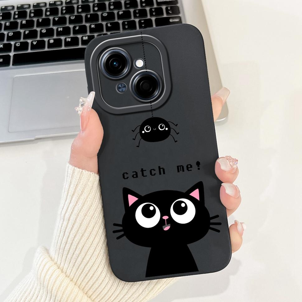 For Tecno Spark Go 1 Case Stylish Sunflower Butterfly Soft Silicone Phone Case For Tecno SparkGo 1 GO1 6.67" Cover Bumper
