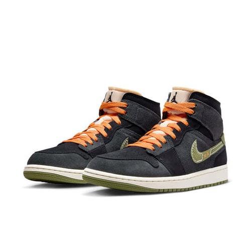 

Air Jordan 1 Mid SE Craft Антрацит Світлий Чоловічі Оливковий FD6817-003 EU 44.5 небо/оливковий