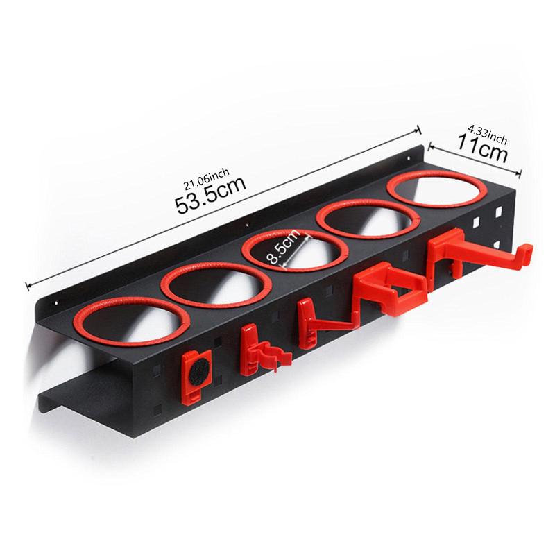 Spray Bottle Holder Bottle Storage Rack Car Wash Tool Car Beauty Accessory Cleaning Detailing Tool Organizer for Garage Home