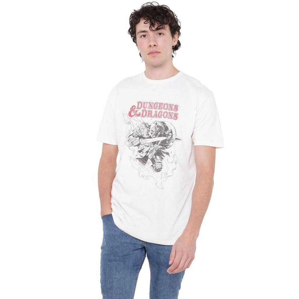 Dungeons & Dragons Mens Barbarian Sketch T-Shirt