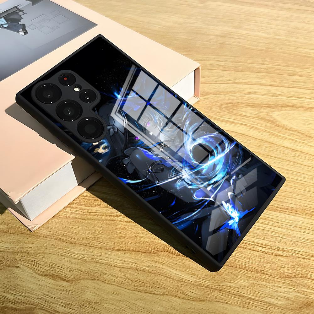 Game Wuthering Waves Phone Case For Samsung S26 Ultra S24 25 Fe S22 S20 S23 21 Plus A54 A34 A53 A16 Glass Cover