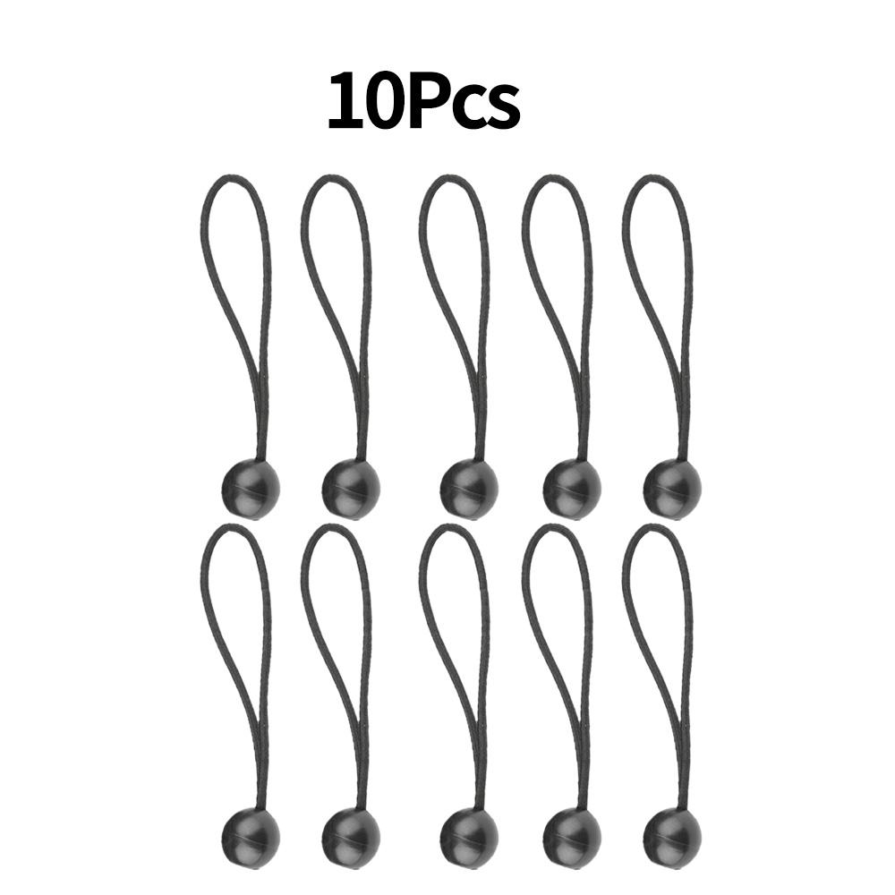 Ball Bungee Cords Portable Elastic Tent Fixing Rope Tarpaulin Awning Canopy Heavy Duty Tarp Tie Down Cords for Shelter Cargo