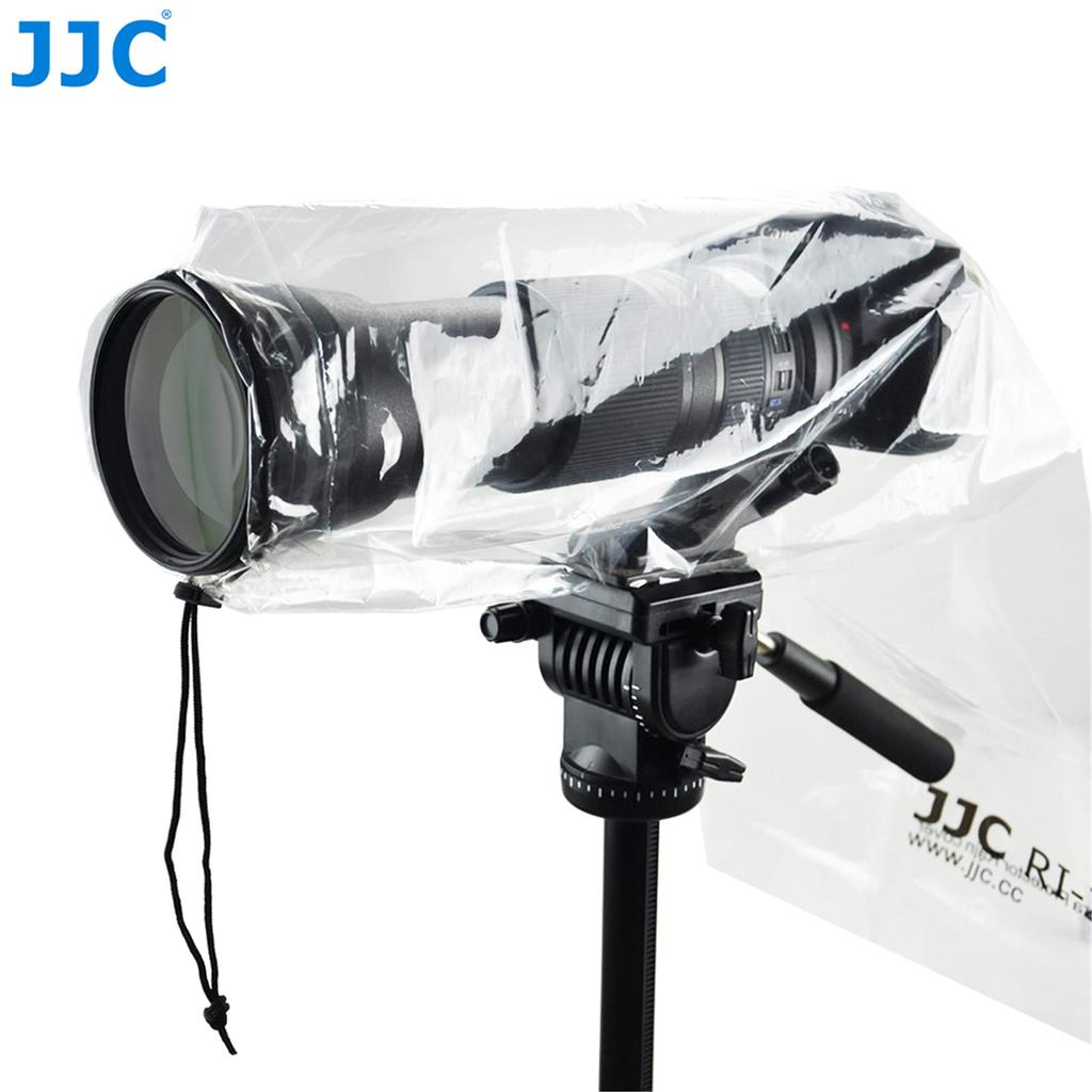JJC 2 Pieces Camera Raincoat Camera Rain Cover Lens Length Suitable for Canon EOS Kiss M2 M X10i X10 X9i X9 X8i X8 X7i Compatible with P1000 P900 B600