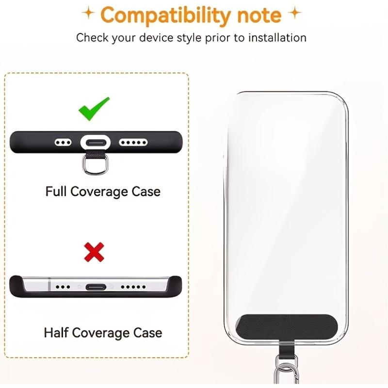 Tracolla Antifurto Regolabile per Telefono con Dispositivo Retrattile Adatta a Telefoni di Diverse Dimensioni Ideale per Escursionismo e Trekking Regalo per Festival