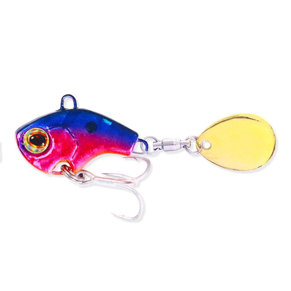 

Submerged WaterVIBLure Bait Small Whirlwind Sequin Micro-Special Fake Bait for Bass and Pike, Long Casting, Suitable for Freshwa 2.9CM 14.4G