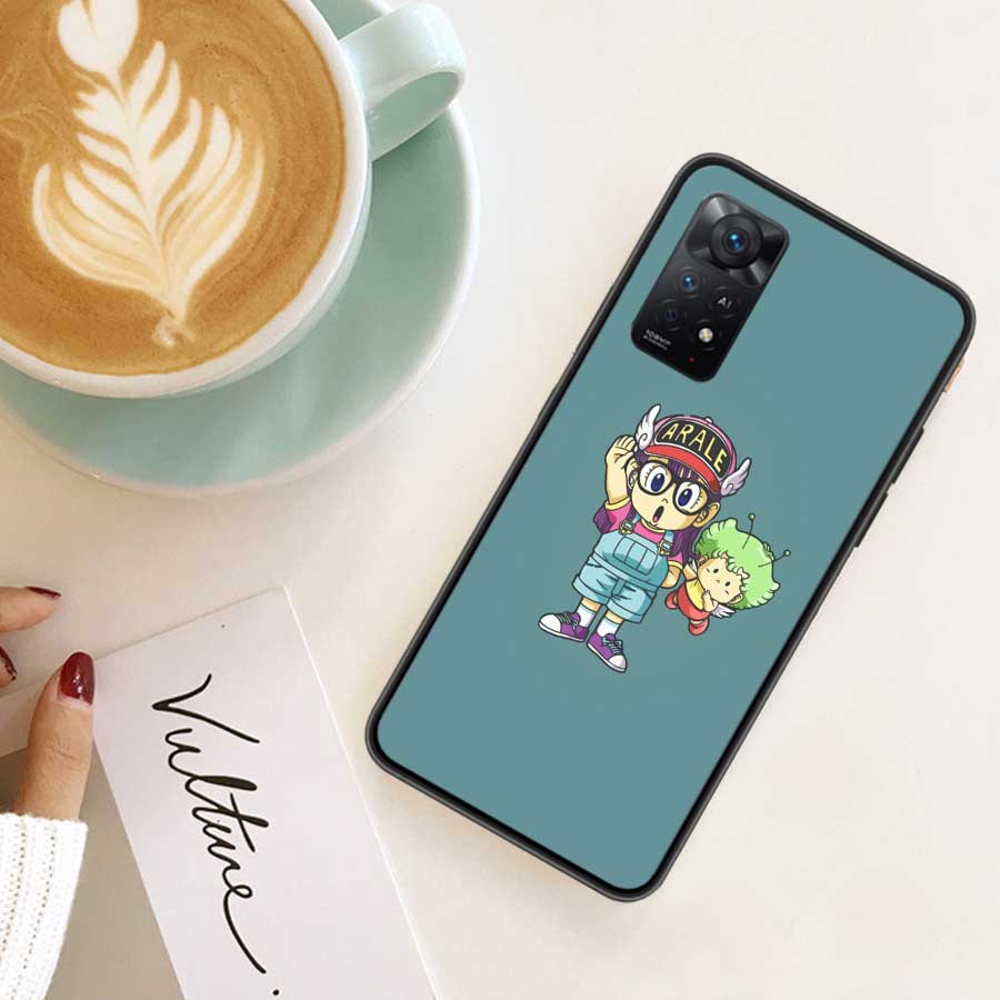 Dr.SLUMP ARALE CHAN Phone Case For Xiaomi Redmi Note 12 Plus 12S 11 11T Pro 5G 11E 11S 4G 10 10S 9 9S 9T 8 8T 7 6 5 Cover Shell