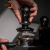 Coffee Tamper Espresso Distribution Tool Adjustable Pressure Spring Loaded Tamper (BPA-Free, No FDA)